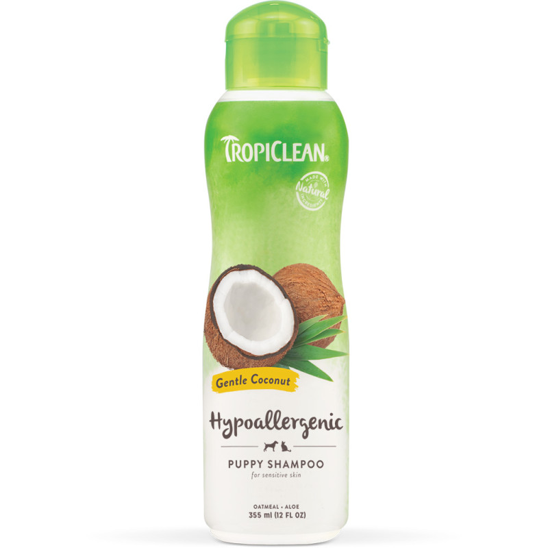 Produktbild för Tropiclean Schampo Gentle Coconut 355ml