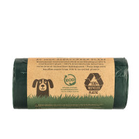 Miniatyr av produktbild för Dogman Bajspåsar 100% återv plast 60p Grön Vihreä