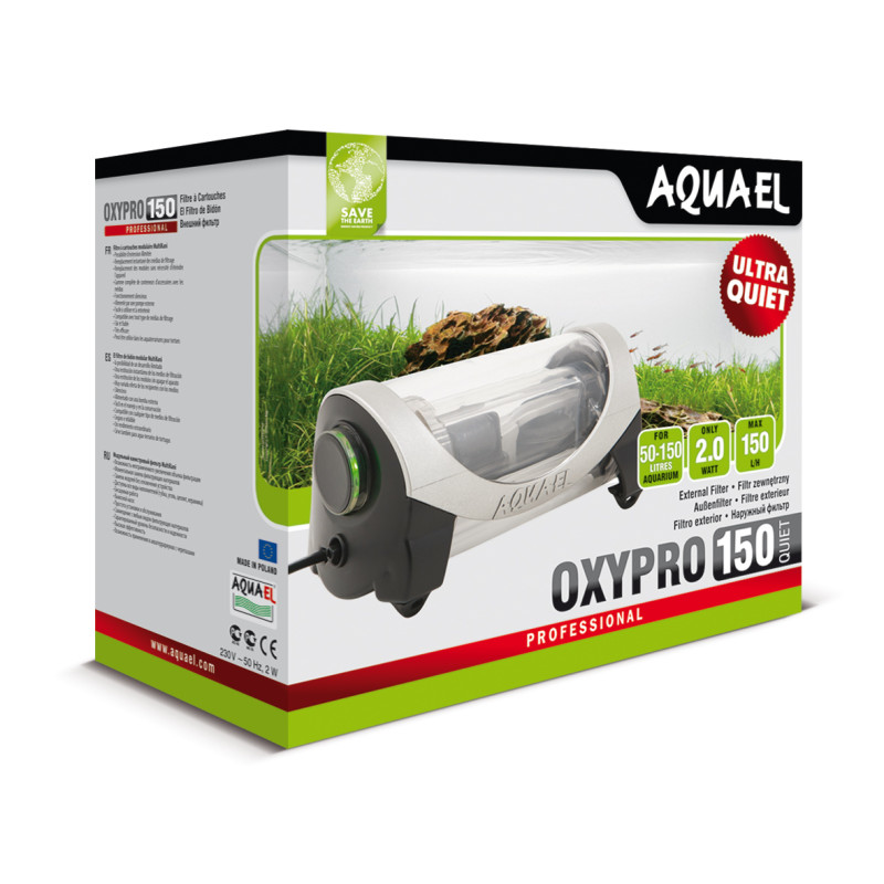 Produktbild för Aquael Luftpump Oxypro 2W 150l/h