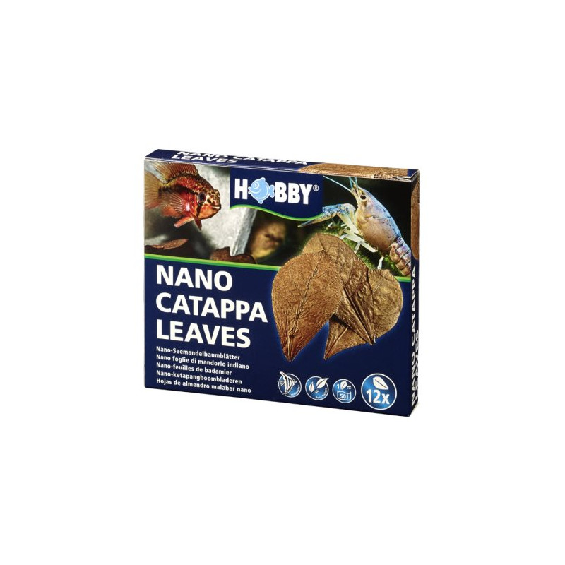 Produktbild för Hobby Catappa Leaves Nano Brun