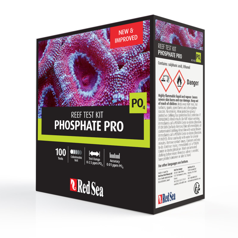 Produktbild för Red Sea Phosphate Pro Reef Test Kit