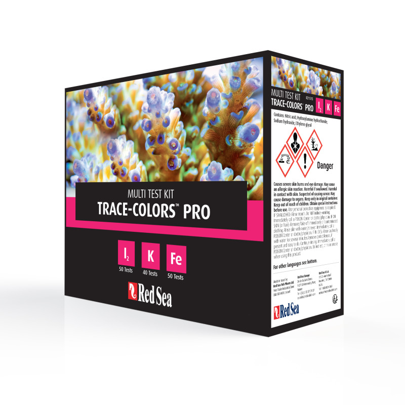 Produktbild för Red Sea Trace Colors Pro Multi TestKit