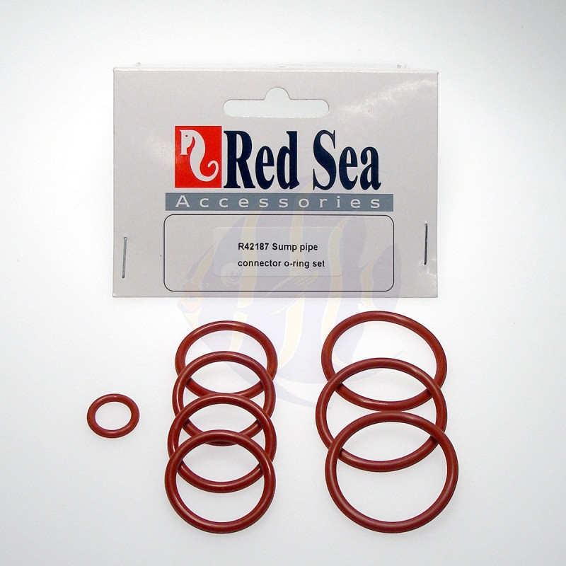 Produktbild för Red Sea Sump pipe connector O-ring set