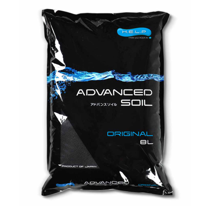 Produktbild för Aquael H.E.L.P Advanced Soil Orginal Svart 8L