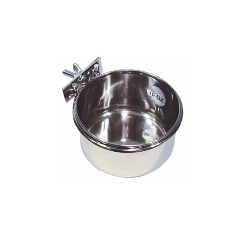 DOGMAN Matskål Rostfri 840ml Metall - Matplats till smådjur