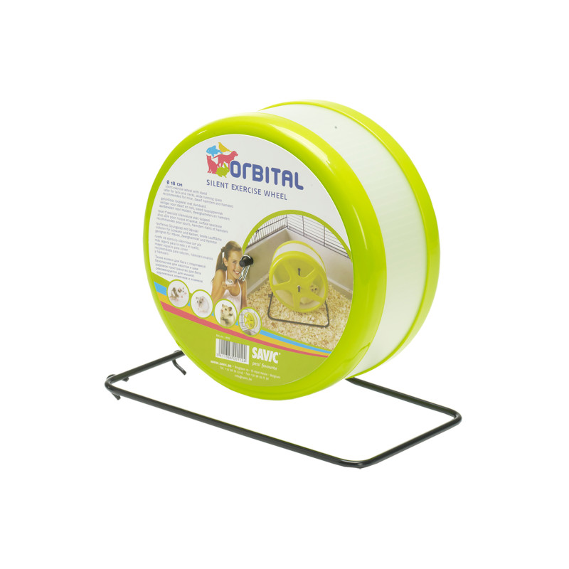 Produktbild för Savic Springhjul Orbital Grön L 18cm Green