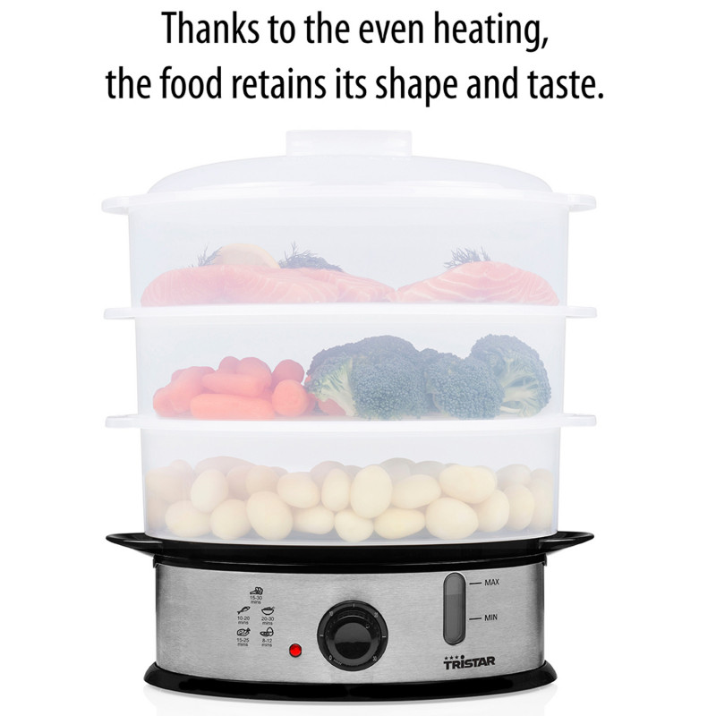 Produktbild för Ångkokare Food Steamer BPA free VS-3914
