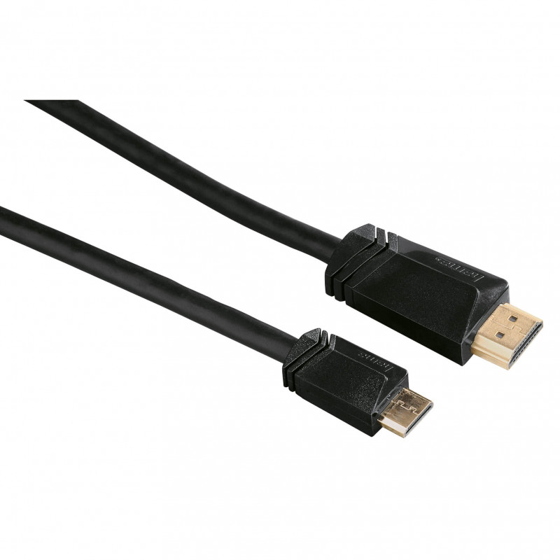 Produktbild för Kabel HDMI Ethernet HDMI A-HDMI Mini C Svart 1.5m
