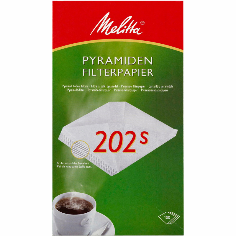 Produktbild för Kaffefilter 202 100pack    5dfpX100st