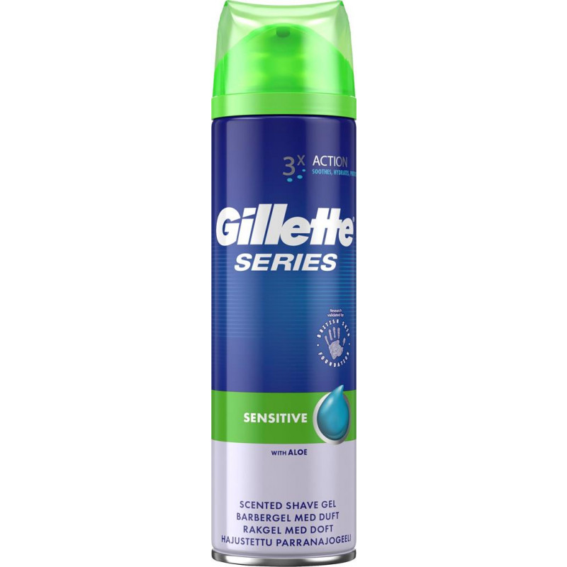 Produktbild för Series Sensitive Shave Gel 200 ml
