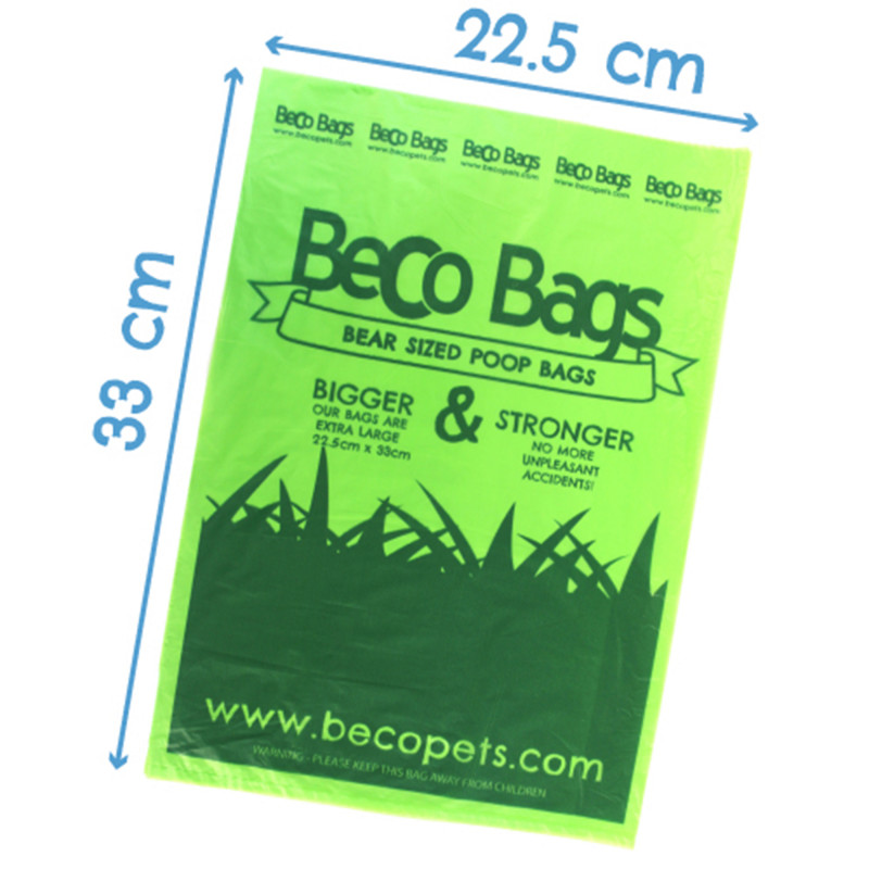Produktbild för Bajspåse Mintlukt 60st (4x15st) Beco 4x15st