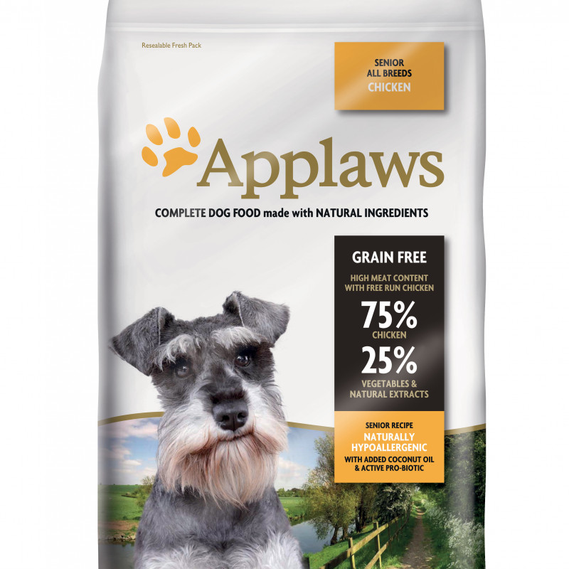 Produktbild för Applaws Hund Chicken Senior 7,5 kg