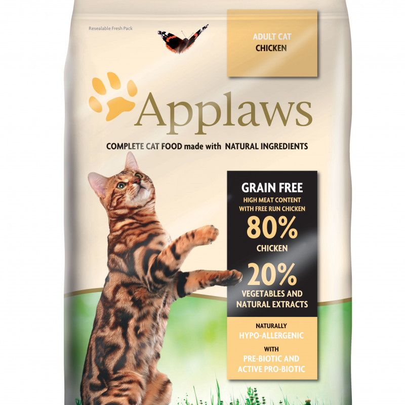 Produktbild för Applaws katt Adult Chicken 7,5 kg