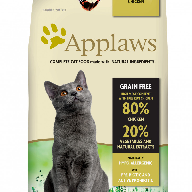 Produktbild för Applaws katt Adult Chicken Senior 400 g