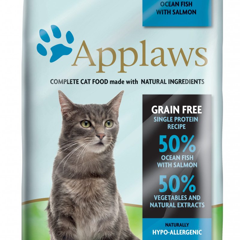 Produktbild för Applaws katt Adult Fish&Salmon 1,8 kg