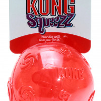Produktbild för Hundleksak Kong gummi Squeezz Boll Large d=7,5cm