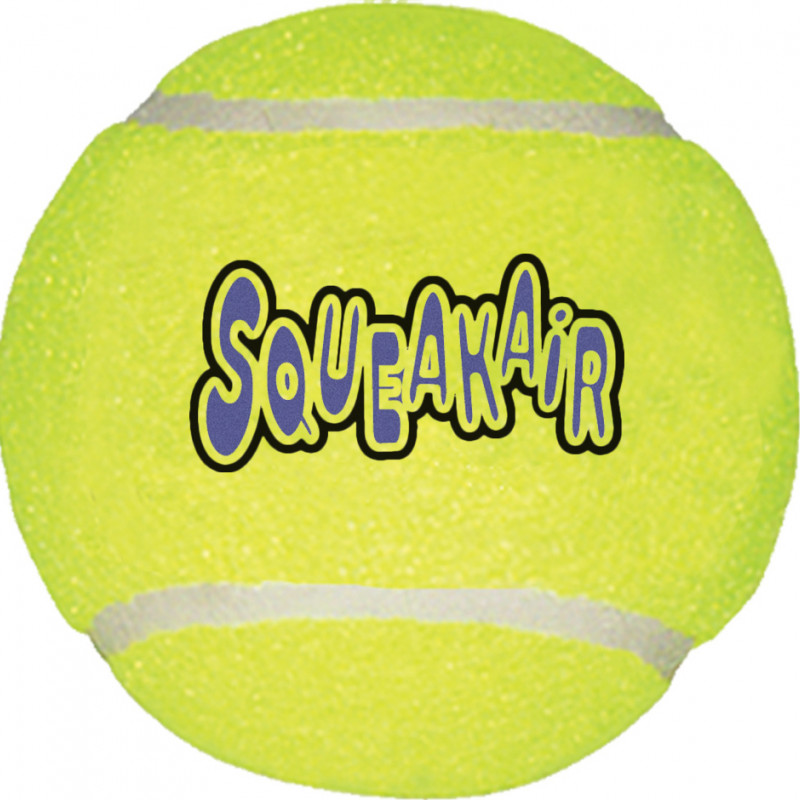 Produktbild för Hundleksak Kong Air Squeaker Tennisboll XL 10,5cm