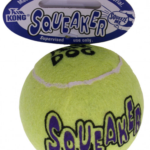 KONG Hundleksak Kong Air Squeaker Tennisboll 6,5cm
