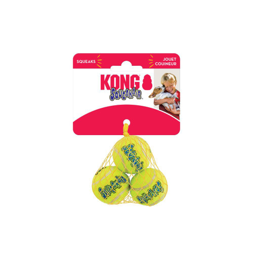 KONG Hundleksak Kong Air Squeaker Tennisboll XS 3p d=4cm XS