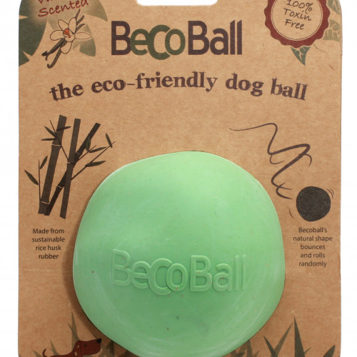 Beco Hundleksak Ihålig Boll Beco L Grön 7,5cm