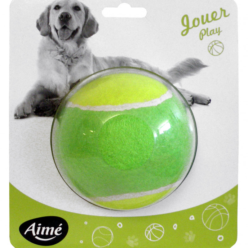 Produktbild för Hundleksak Tennisboll Maxi Aimé 10cm