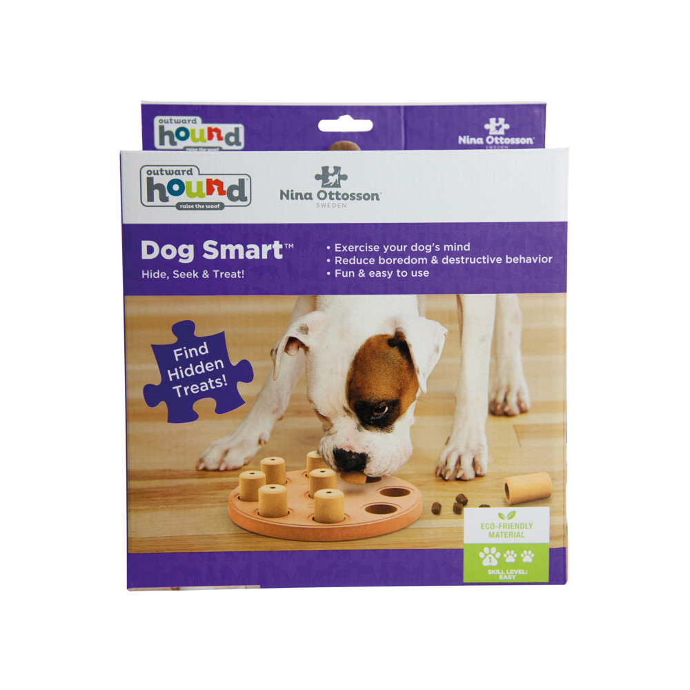 Produktbild för DogSmart Composite Orange Nina Ottosson 28x28x4 cm