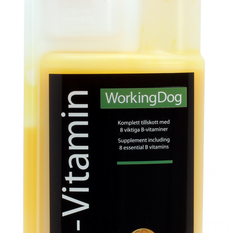 Produktbild för Trikem Working Dog B-Vitamin Hund 500 ml