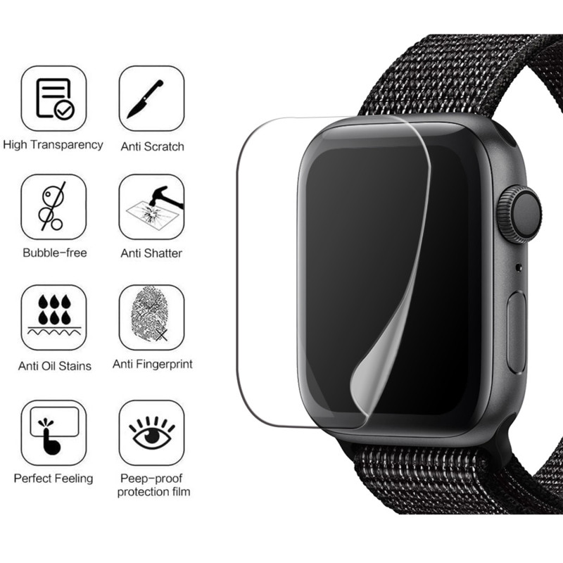 Produktbild för Skärmskydd Apple watch 3-pack 44mm