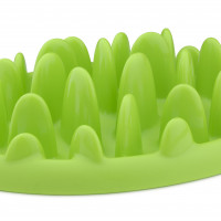 Miniatyr av produktbild för NorthMate Green Mini Aktiveringsplatta/Matskål Grön 29x22,5x7cm