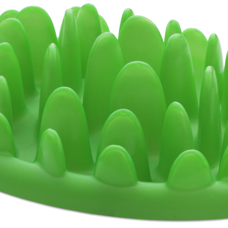 Produktbild för NorthMate Green Large Aktiveringsplatta/Matskål Grön 40x29x9,8cm