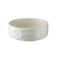 MASON CASH Keramikskål Cremefärgad med benmotiv MC d=150/40mm