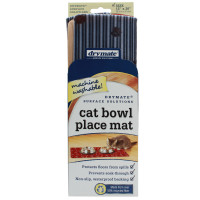 Produktbild för Underlägg Katt Randigt grått/tassar Drymate 51x30cm