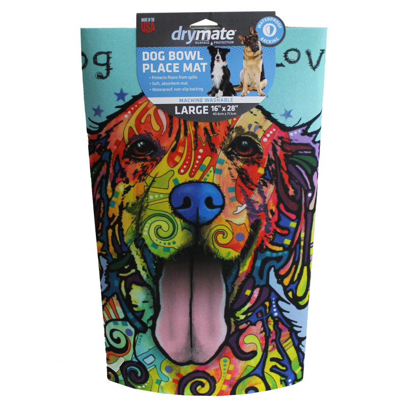 Produktbild för Underlägg Hund Dog Is Love Drymate 71x40cm