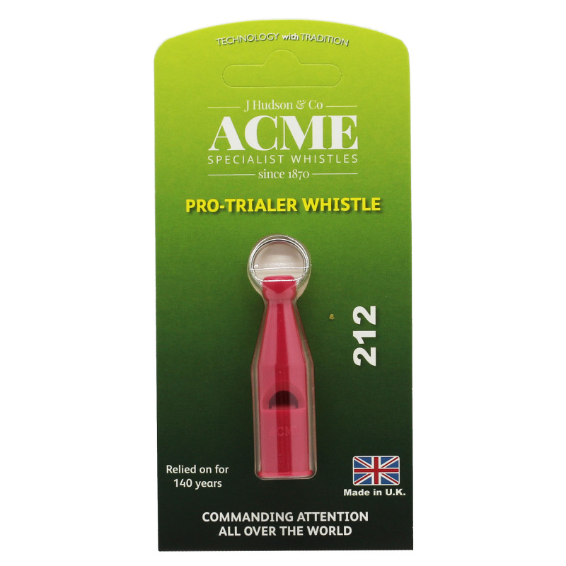 Produktbild för Visselpipa Pro-Trialers Acme 212 pink 5,5 cm