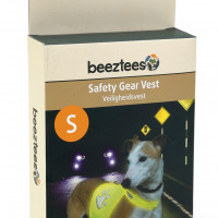 Miniatyr av produktbild för Reflexväst gul för hund Beeztees Small