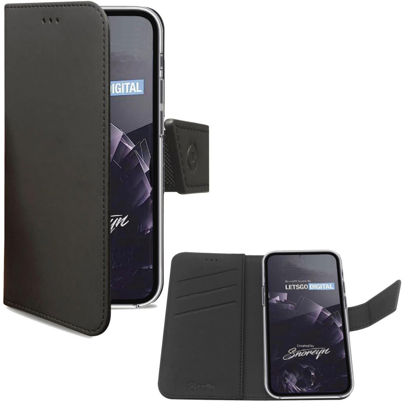 Produktbild för Wallet Case Galaxy S21 Svart