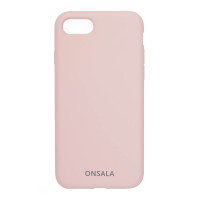 ONSALA Mobilskal Silikon Sand Pink - iPhone 6/7/8/SE