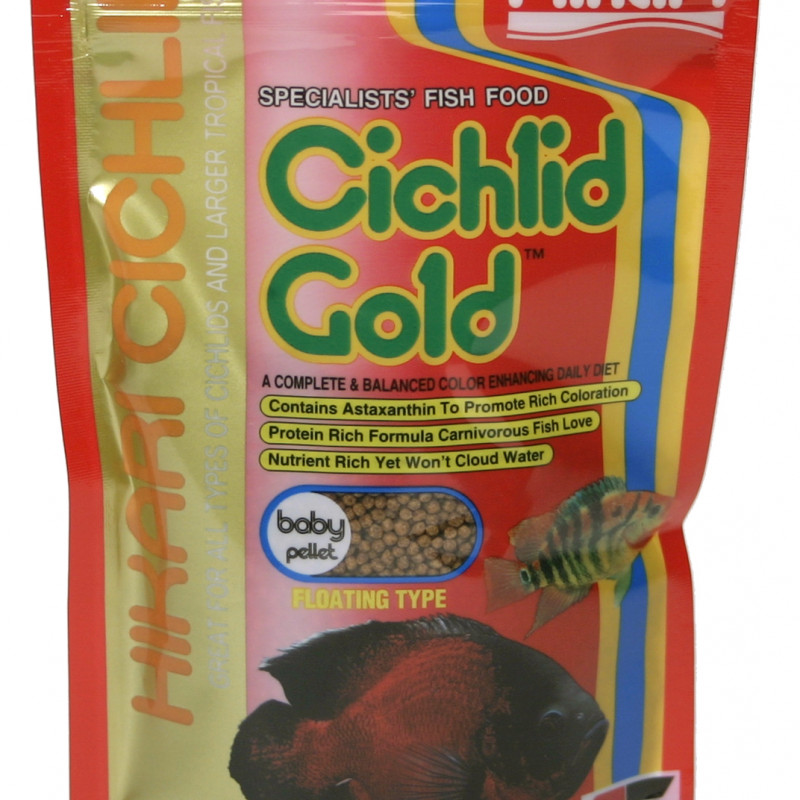 Produktbild för Hikari Ciklid Gold Färg Baby 57 g