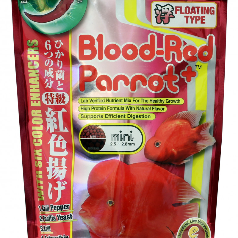 Produktbild för Hikari Blood-Red Parrot Plus Mini 333 g