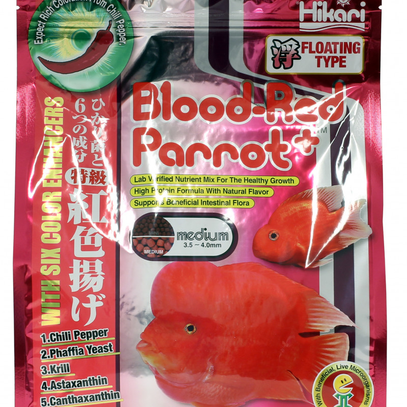 Produktbild för Hikari Blood-Red Parrot Plus Medium 600 g
