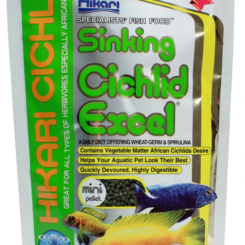 Produktbild för Hikari Sinking Ciklid Excel Mini 342 g