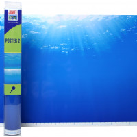 Miniatyr av produktbild för Bakgrund Poster 2 Juwel 2 sidig Blått hav 60x30 cm