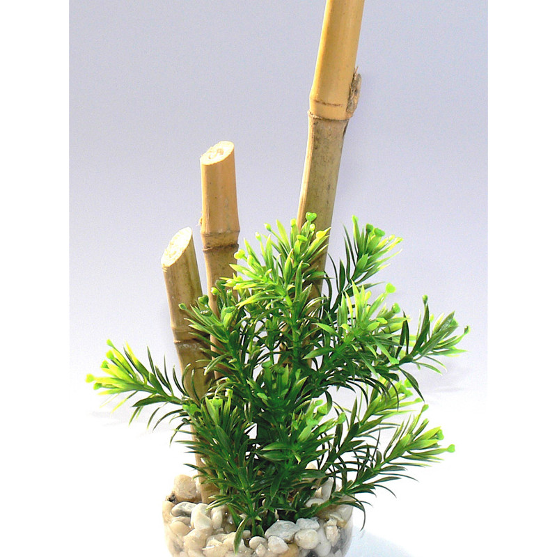 Produktbild för Plastväxt Bamboo Forest Plants Sydeco 20 cm