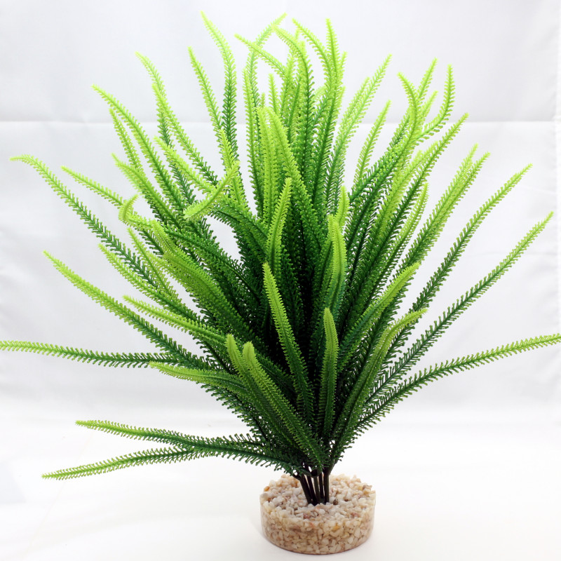 Produktbild för Plastväxt Majestic ocean plant Sydeco c.a 30 cm