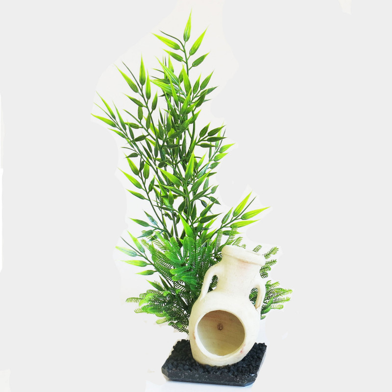 Produktbild för Plastväxt Zen Aqua Ornament Sydeco 40 cm