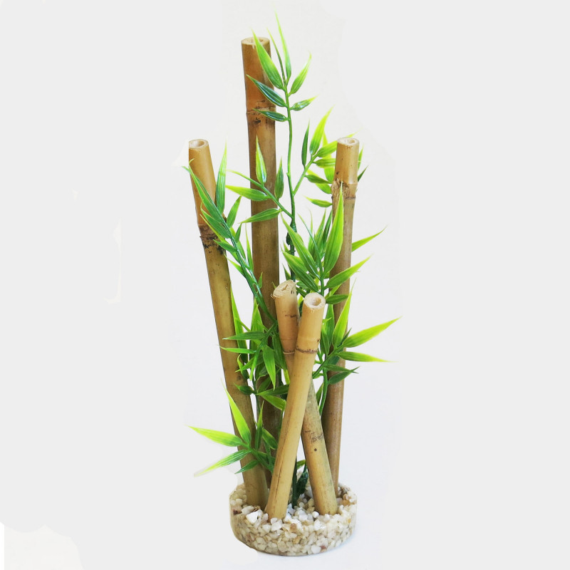 Produktbild för Plastväxt Zen Aqua Bamboo Sydeco 26 cm