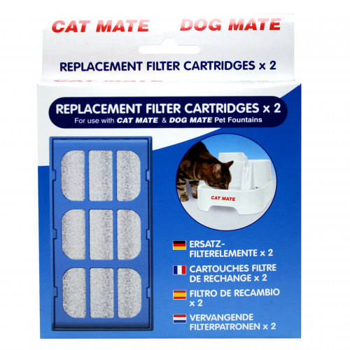Pet Mate Filter Vattenautomat CatMate 2p