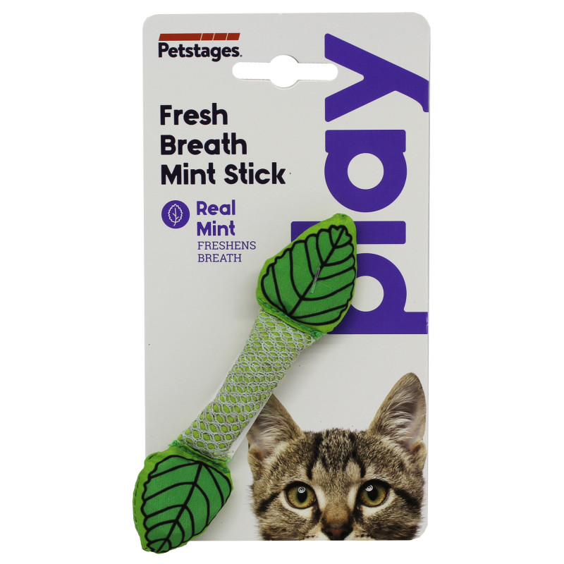 Produktbild för Kattleksak Petstages Fresh Breath Mint Stick 11cm
