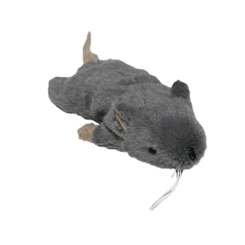 Produktbild för Kattleksak Råtta stor Tyrol 18cm
