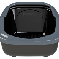 Miniatyr av produktbild för Toalåda PeeWee EcoMinor svart/antracit 56x39x27,5 cm